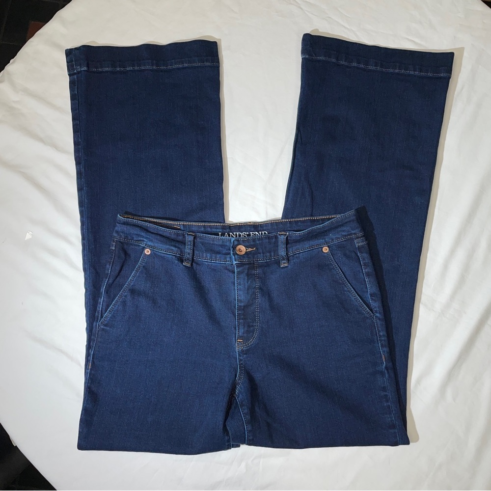 Lands end ladies jeans size 8